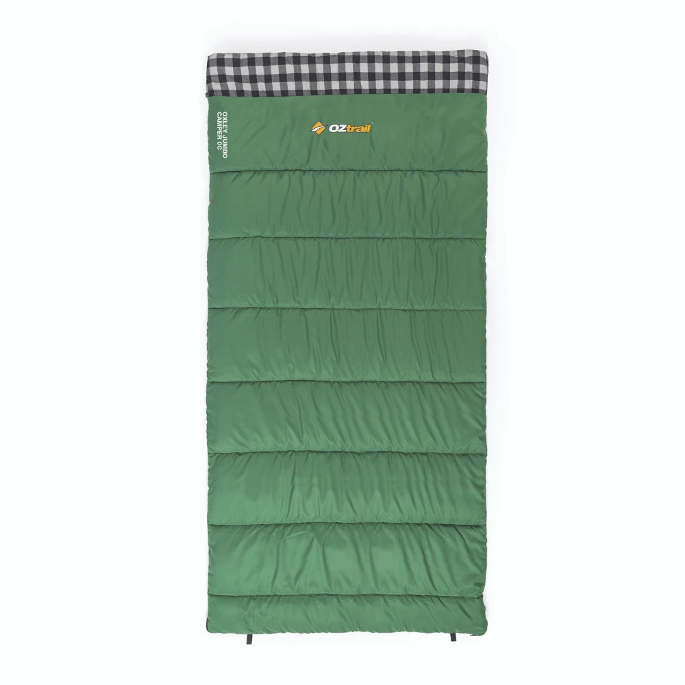 OZtrail Oxley Camper 0 Degrees Sleeping Bag Jumbo 3 OZtrail Oxley Camper 0 Degrees Sleeping Bag Jumbo