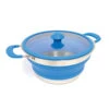Pop Up Stainless Steel Cooking Pot 3L 1 Pop Up Stainless Steel Cooking Pot 3L -Camping Gear Sale 10000370