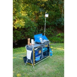 OZtrail Deluxe Camp Kitchen With Sink And Light Pole 10 OZtrail Deluxe Camp Kitchen With Sink And Light Pole -Camping Gear Sale 10000457 2