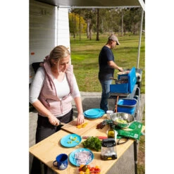 OZtrail Bamboo Table - 100cm -Camping Gear Sale 10000461 4