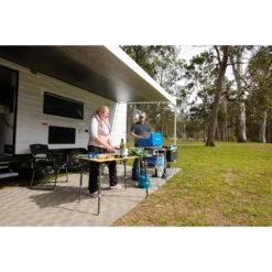 OZtrail Bamboo Table - 100cm -Camping Gear Sale 10000461 5