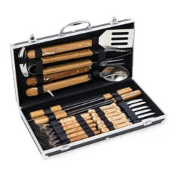 Campfire BBQ Tool & Cutlery Set - 22PC