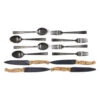 Campfire Cutlery Set - 12PC 1 Campfire Cutlery Set - 12PC -Camping Gear Sale 10000787