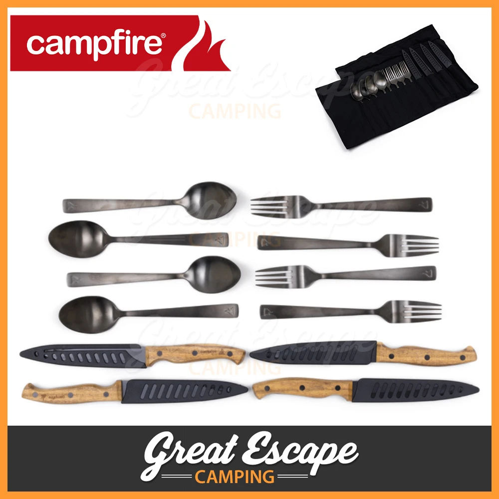 Campfire Cutlery Set - 12PC 8 Campfire Cutlery Set - 12PC - Image 6