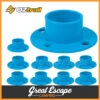 Oztrail Ground Plate Tent Pole Ground Plate 10 Pack -Camping Gear Sale 603189 10pack
