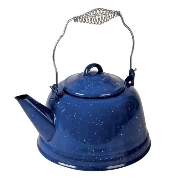 Campfire Classic Enamel Kettle 2.5L - Blue 3 Campfire Classic Enamel Kettle 2.5L - Blue