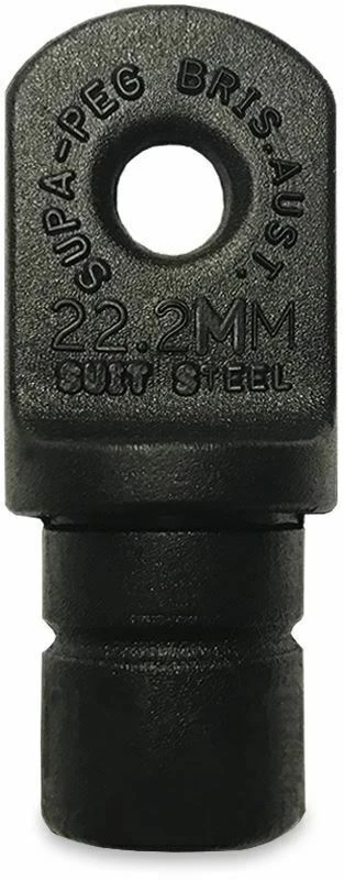 Supa-Peg Nylon Spreader Insert Suits 22.2mm Tube 3 Supa-Peg Nylon Spreader Insert Suits 22.2mm Tube