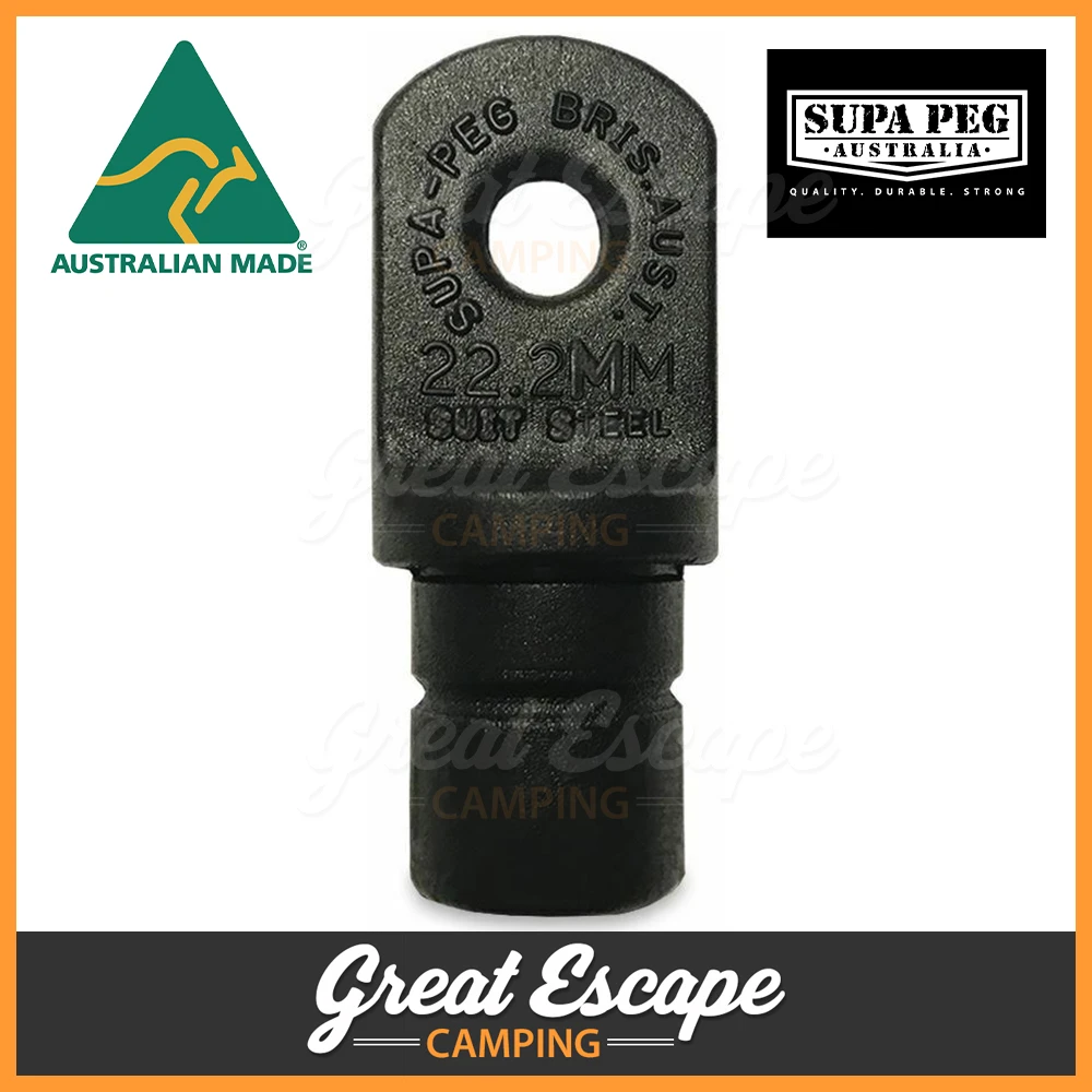 Supa-Peg Nylon Spreader Insert Suits 22.2mm Tube 10 Pack 4 Supa-Peg Nylon Spreader Insert Suits 22.2mm Tube 10 Pack - Image 2