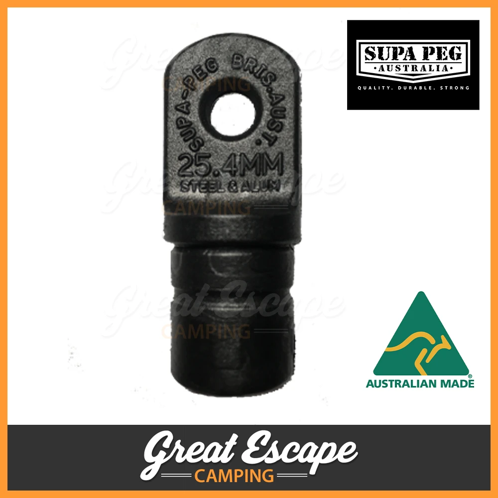 Supa-Peg Nylon Spreader Insert Suits 25mm Tube 10 Pack 4 Supa-Peg Nylon Spreader Insert Suits 25mm Tube 10 Pack - Image 2