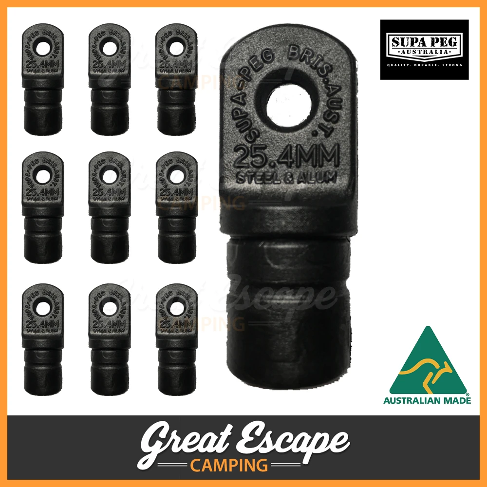 Supa-Peg Nylon Spreader Insert Suits 25mm Tube 10 Pack 3 Supa-Peg Nylon Spreader Insert Suits 25mm Tube 10 Pack