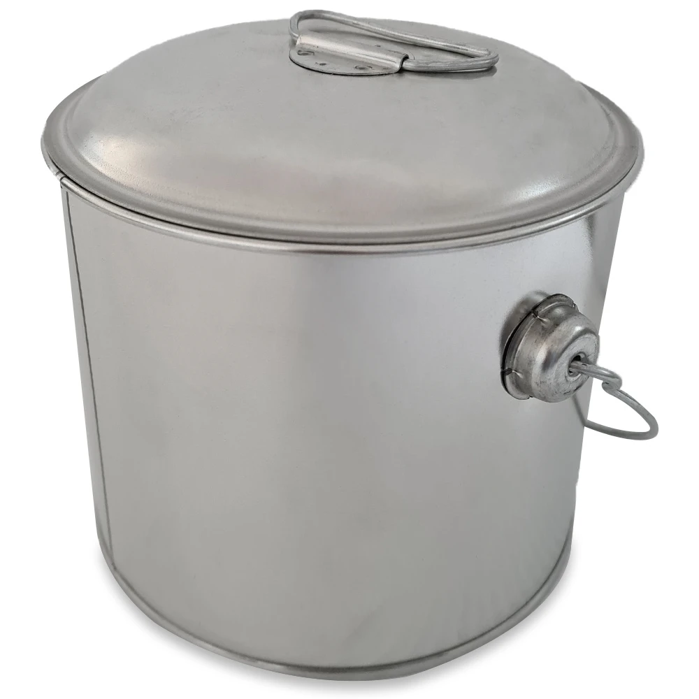 Campfire 3L Tin Billy Can With Lid 3 Campfire 3L Tin Billy Can With Lid