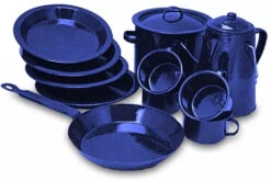 Campfire Enamel Cookware Set - 11 Piece