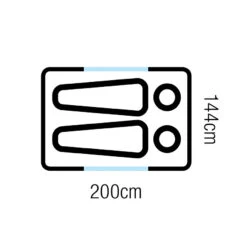 OZtrail Ultimate All Weather Stretcher Queen 16 OZtrail Ultimate All Weather Stretcher Queen -Camping Gear Sale FBS SQED C 7