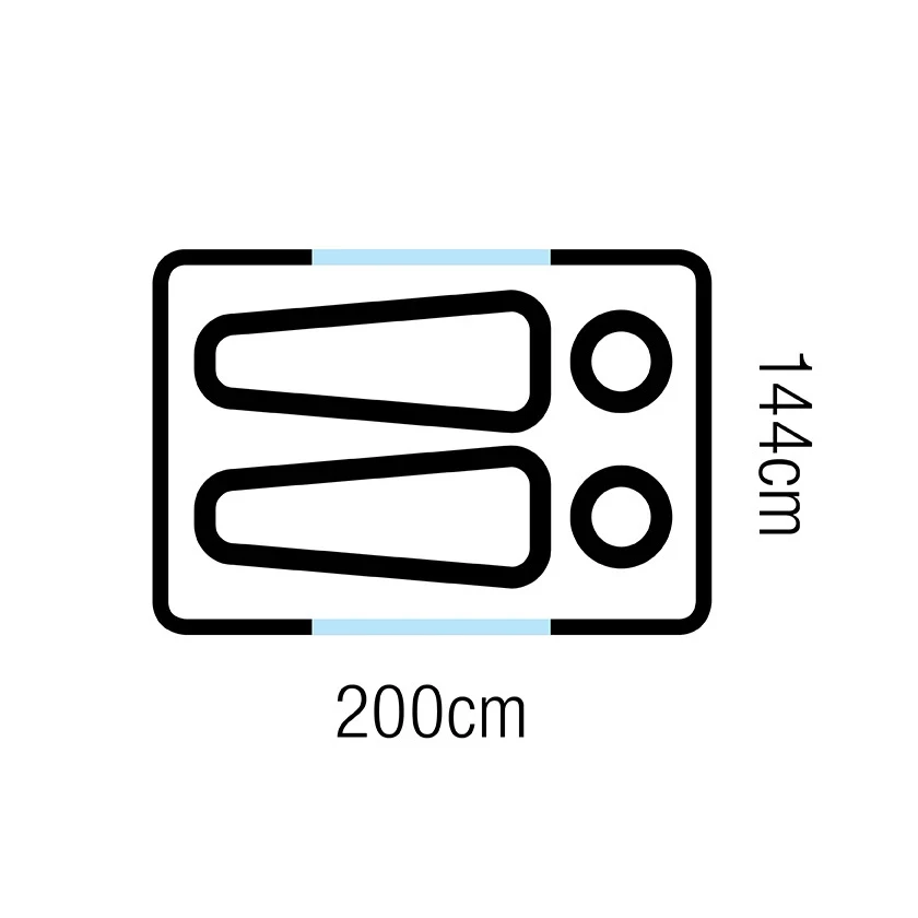 OZtrail Ultimate All Weather Stretcher Queen 9 OZtrail Ultimate All Weather Stretcher Queen - Image 8