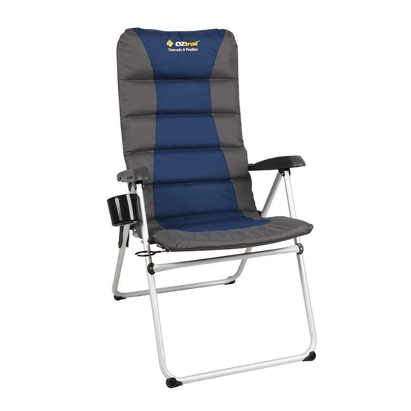 OZtrail Cascade 5 Position Arm Chair 3 OZtrail Cascade 5 Position Arm Chair