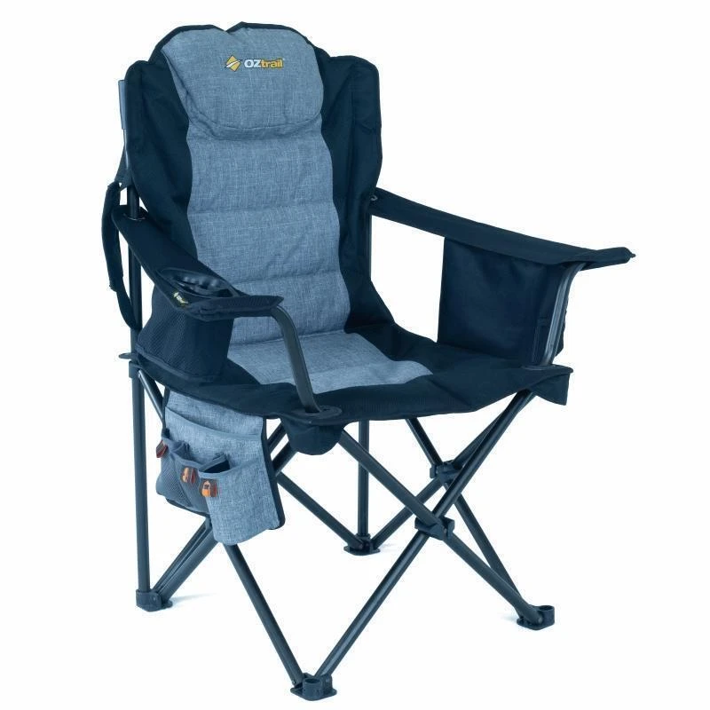 Oztrail Big Boy Chair Black 3 Oztrail Big Boy Chair Black