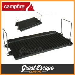 Campfire 2 Burner Gas Cooker Plate -Camping Gear Sale KP04 2