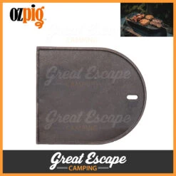 OZpig Big Pig Flat Iron BBQ Plate -Camping Gear Sale OZP BP002 01 3