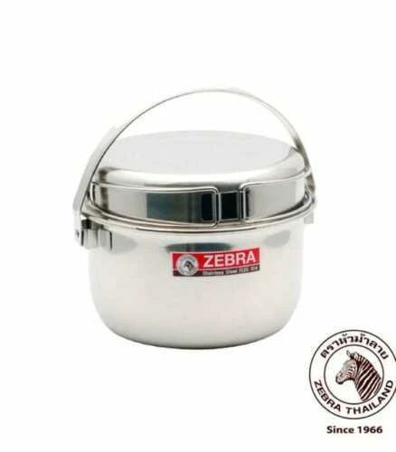 Zebra Camping Cook Set 3 Piece 4 Zebra Camping Cook Set 3 Piece - Image 2